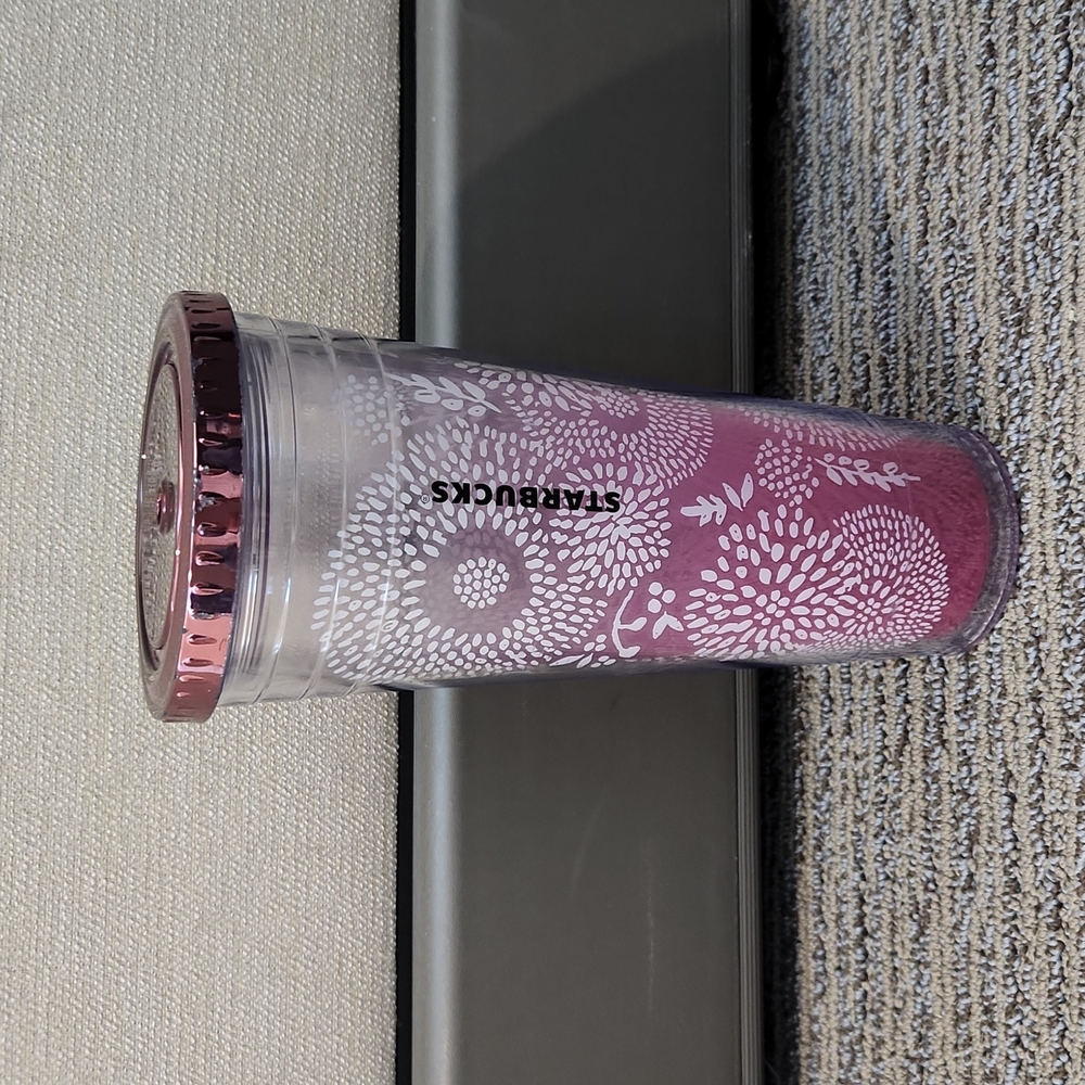 Starbucks Pink Dandelion Cold Cup 24oz